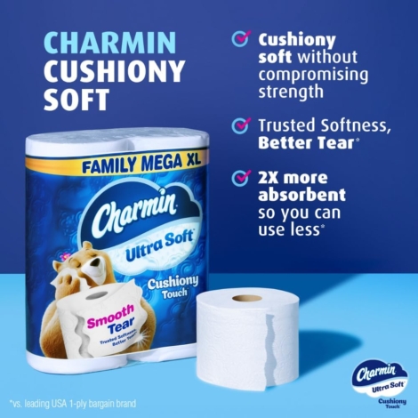 charmin cushiony soft